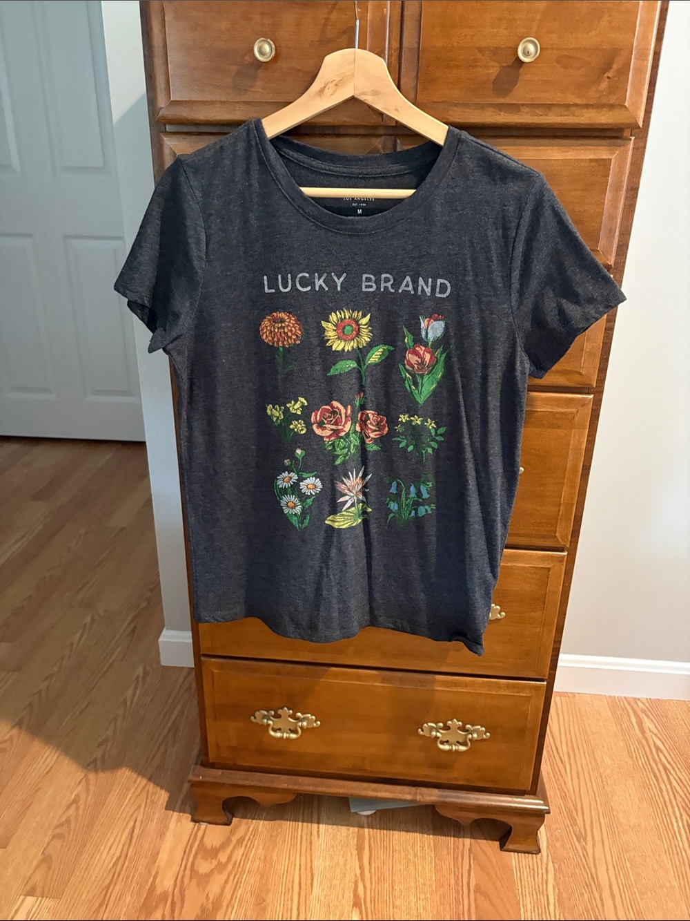 T-shirt Hanging on Hanger